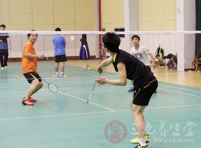 打羽毛球对眼睛有好处