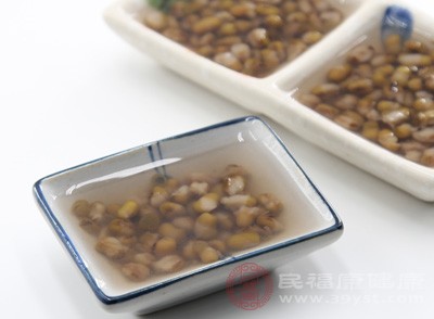 绿豆具有清热、解毒、祛暑的效果