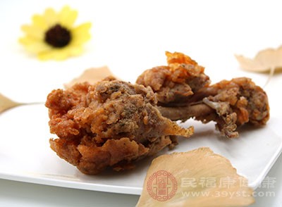 忌食熘、炸、煎的食物