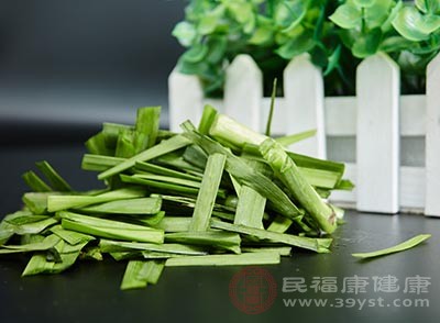 韭菜所含的硫化合物有一定殺菌消炎的作用