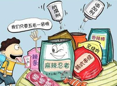 校园周边五毛食品让孩子管不住嘴(2) - 民福康