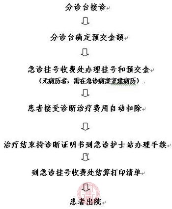 急诊就诊流程