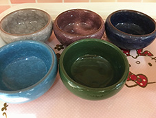 漂亮景德镇陶瓷的花色茶具