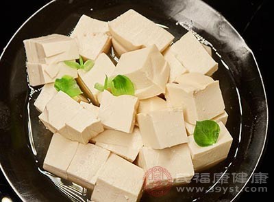 豆腐中含有的脂肪特别的少