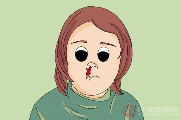 流鼻血是我们在生活中比较经常遇见的现象