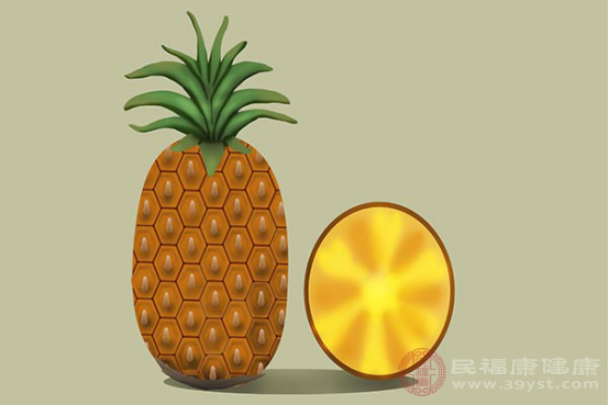 菠萝虽然是生长在比较炎热的环境中，但它是凉性的水果