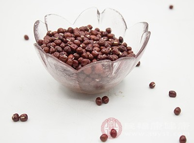 红小豆富含铁质，具有补血、促进血液循环、增加体力