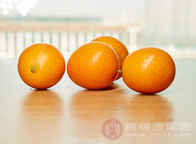 金橘就有理气、健脾、去口腔异味的作用