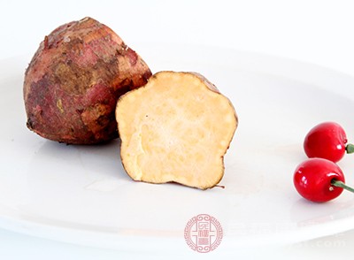 红薯中含有丰富的钾元素