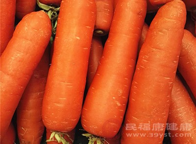 胡萝卜能够增强体力和免疫力
