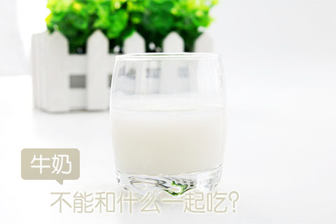 牛奶不能和什么一起吃