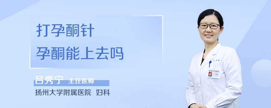 打孕酮针孕酮能上去吗