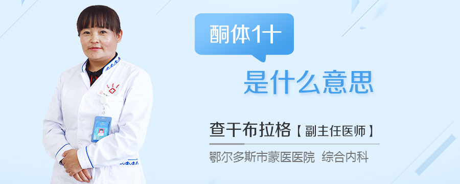 酮体1十是什么意思