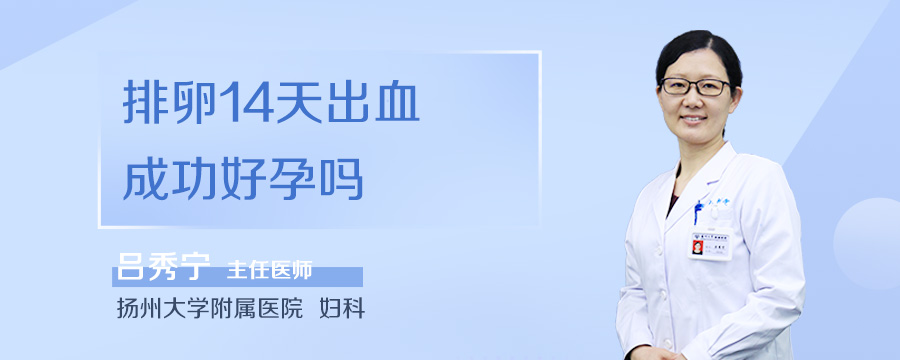 排卵14天出血成功好孕吗