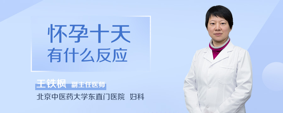 怀孕十天有什么反应