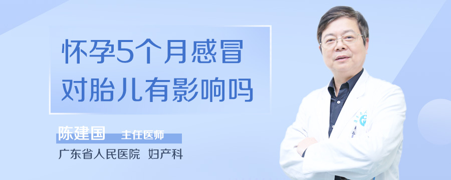 怀孕5个月感冒对胎儿有影响吗