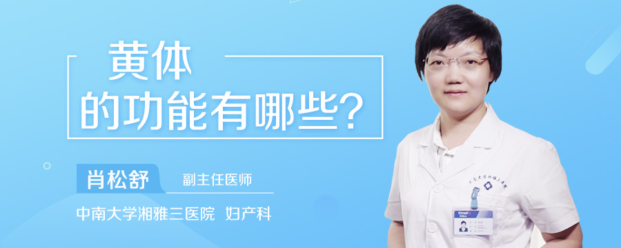 黄体的功能有哪些