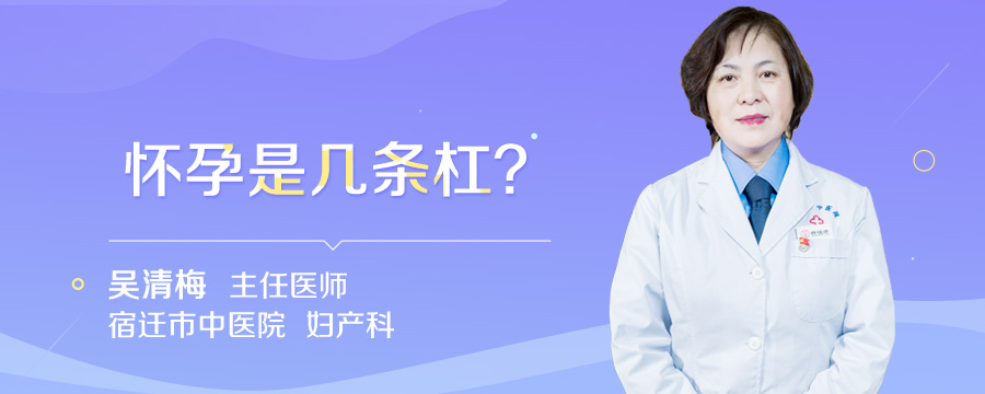 怀孕是几条杠