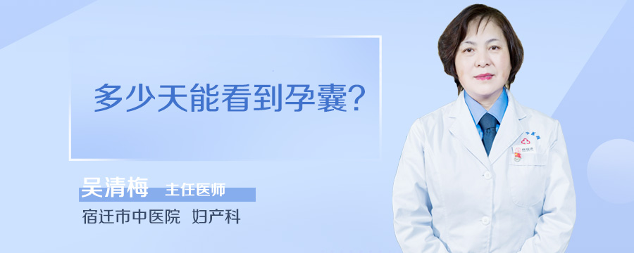 多少天能看到孕囊