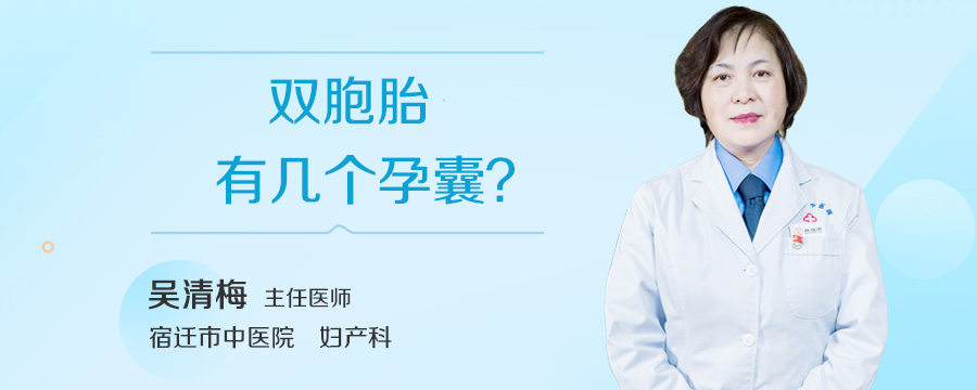 双胞胎有几个孕囊