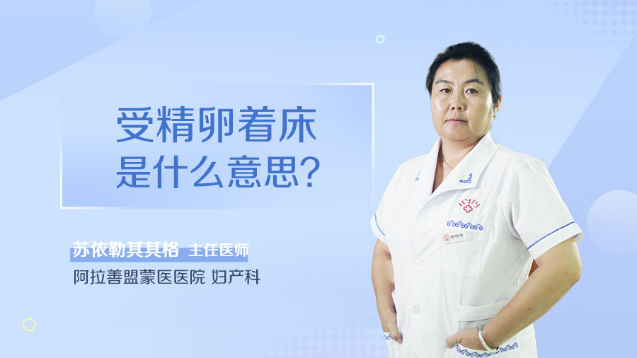 受精卵着床是什么意思