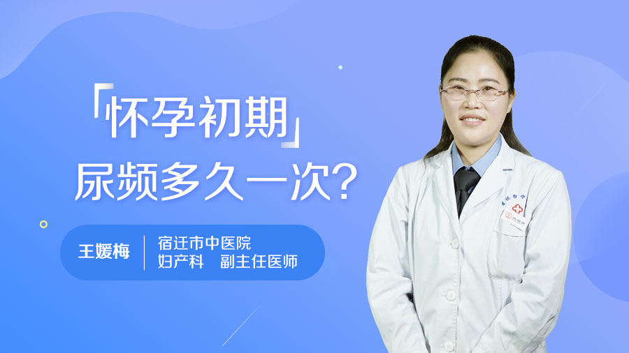 怀孕初期尿频多久一次