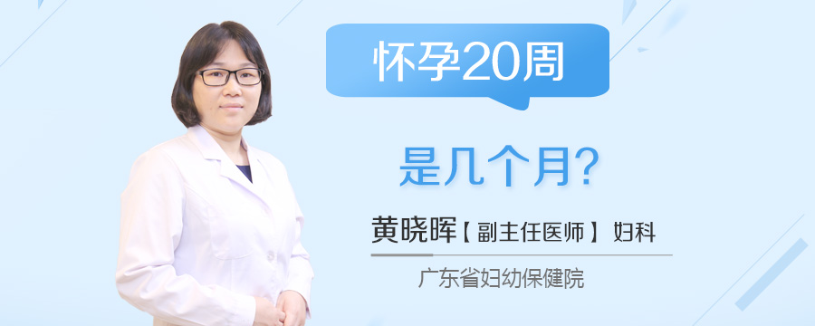 怀孕20周是几个月