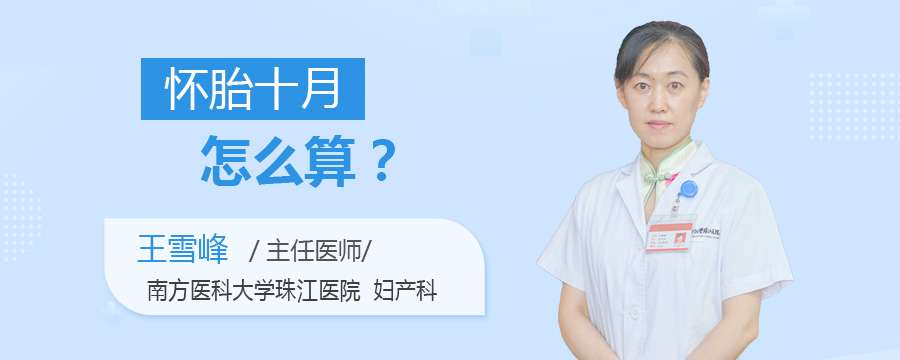 怀胎十月怎么算