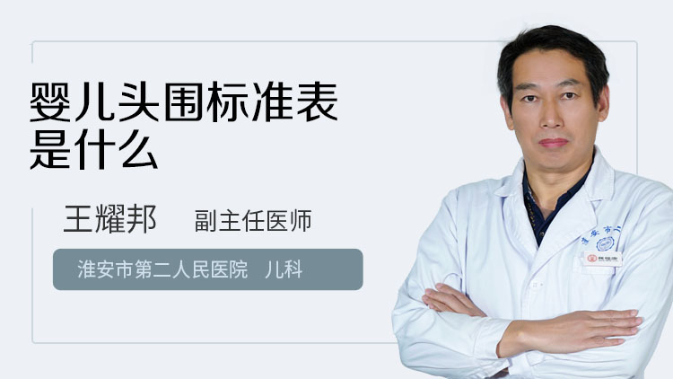 婴儿头围标准表是什么