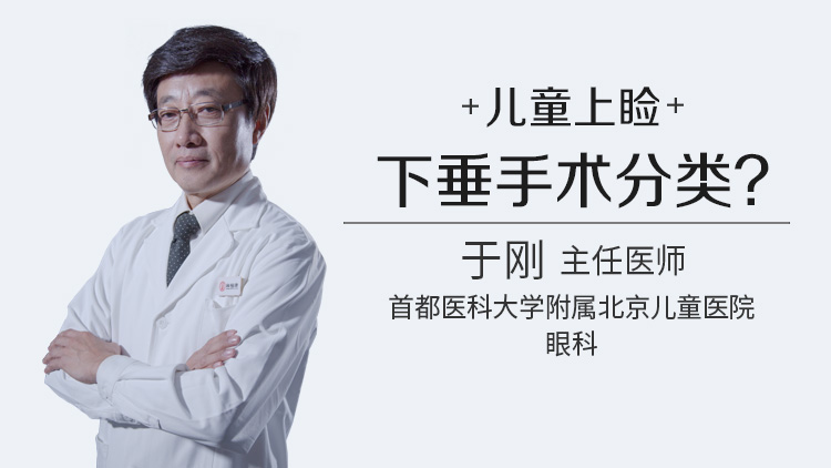 儿童上睑下垂手术分类
