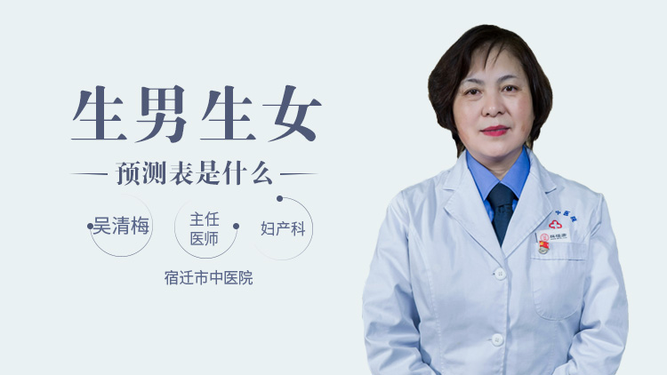 生男生女预测表是什么