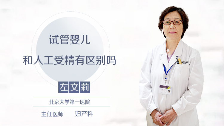 试管婴儿和人工受精有区别吗