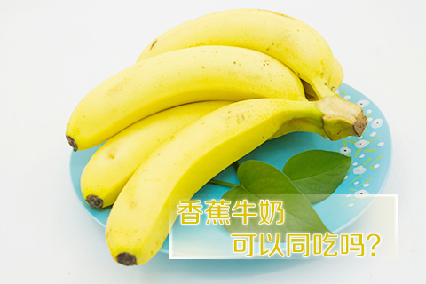 香蕉牛奶可以同吃吗