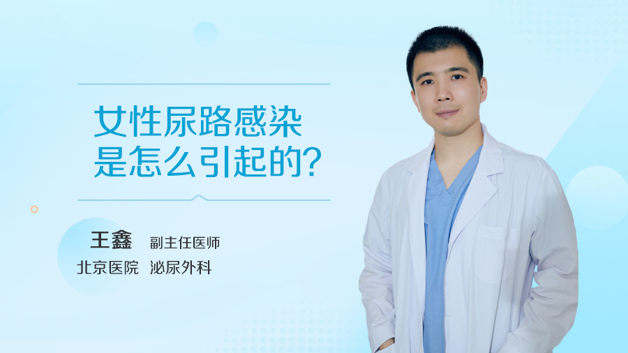 女性尿路感染是怎么引起的