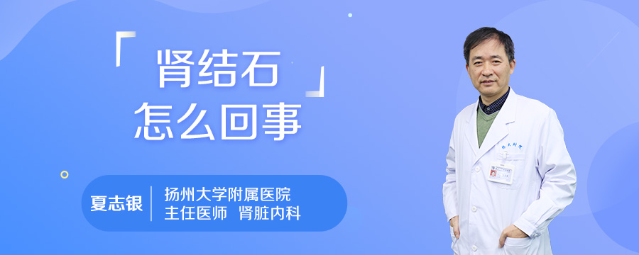 肾结石怎么回事