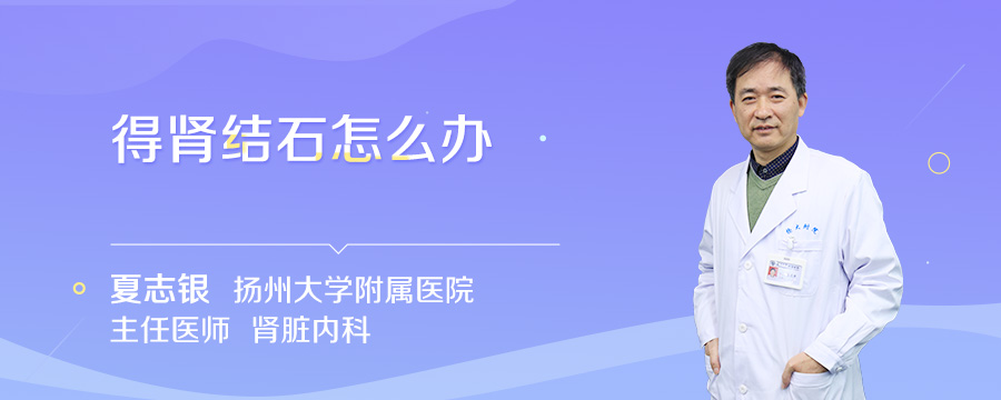得肾结石怎么办