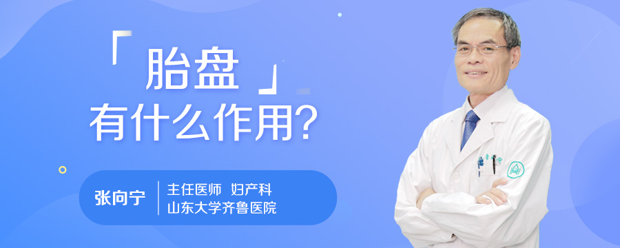 胎盘有什么作用