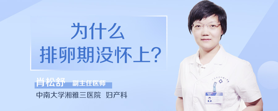 为什么排卵期没怀上
