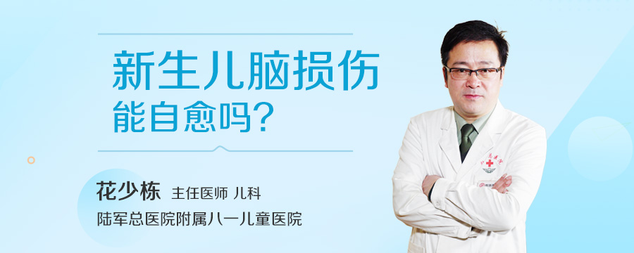 新生儿脑损伤能自愈吗