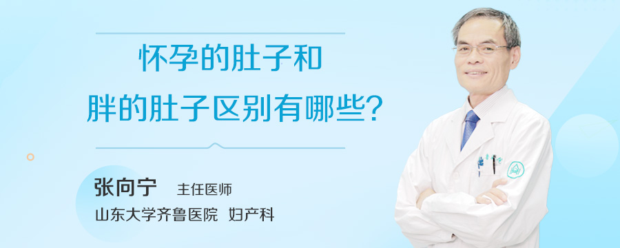 怀孕的肚子和胖的肚子区别有哪些