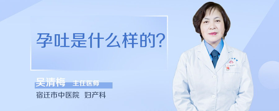 孕吐是什么样的