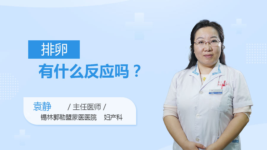 排卵有什么反应吗
