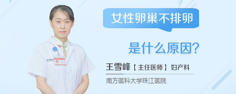女性卵巢不排卵是什么原因