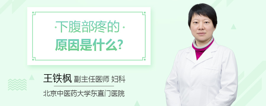 下腹部疼的原因是什么