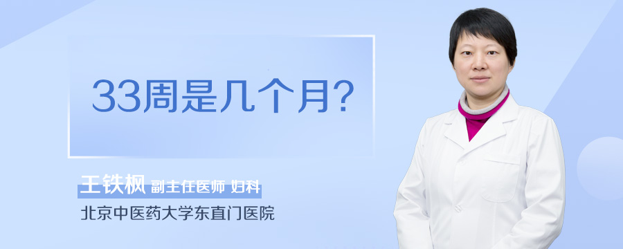 33周是几个月