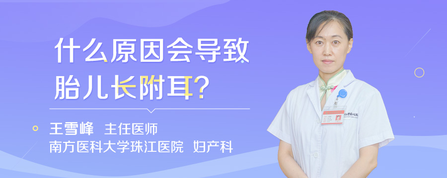 什么原因会导致胎儿长附耳