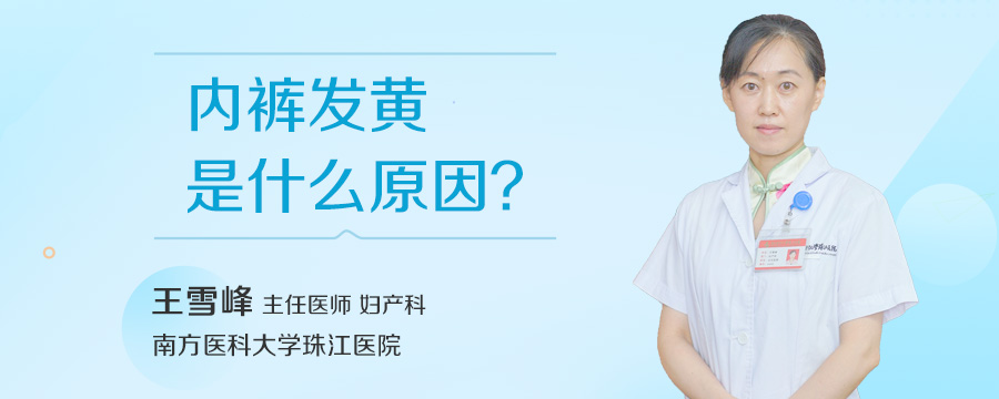 内裤发黄是什么原因