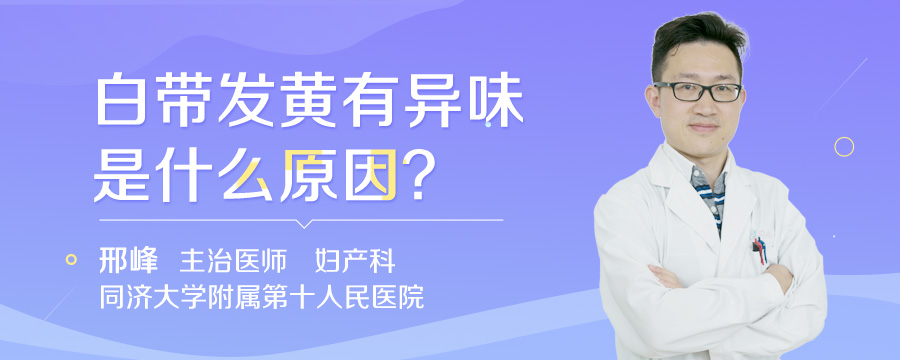 白带发黄有异味是什么原因