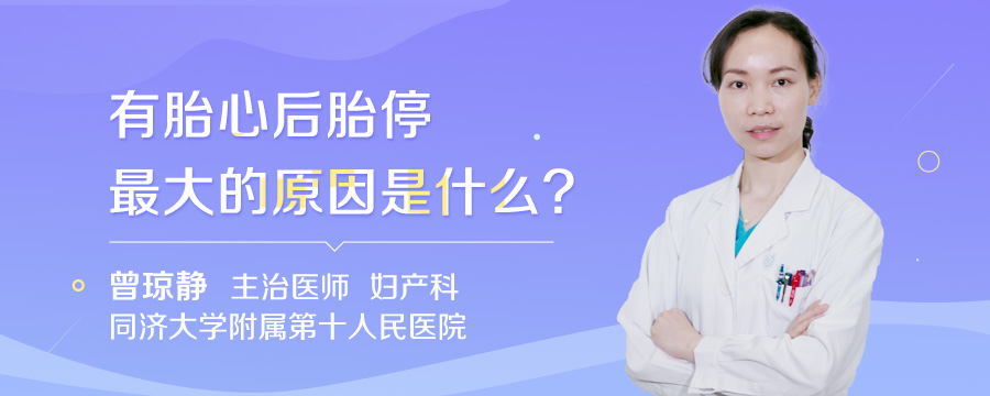 有胎心后胎停最大的原因是什么