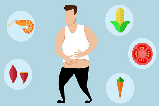 多吃一些粗纤维且能够生津止渴的食物，比如说银耳、香蕉、萝卜、番茄、韭菜、芹菜、冬菇、木耳等食物